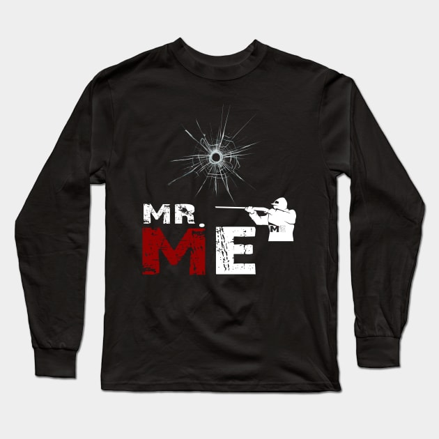 Mr Me Hunter Long Sleeve T-Shirt by Dj-Drac